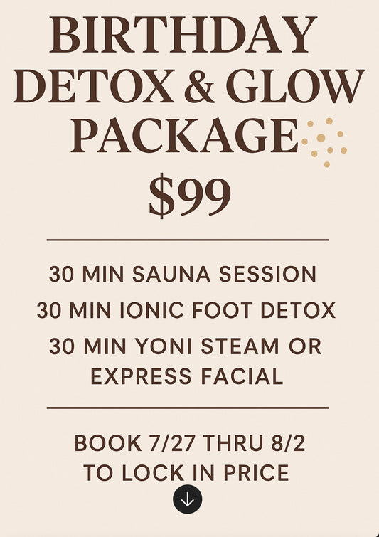 Birthday Detox & Glow Package