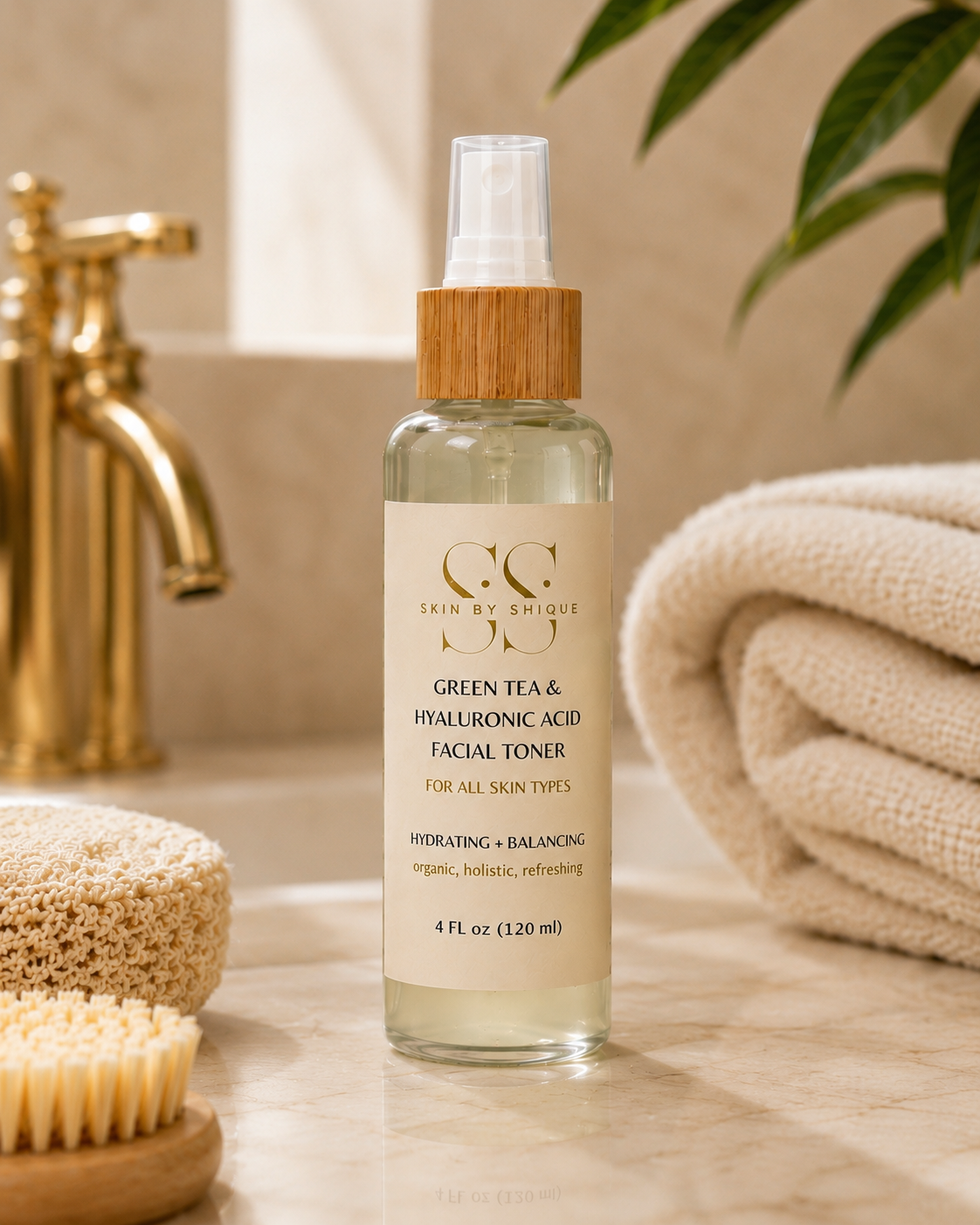 Green Tea & Hyaluronic Facial Toner