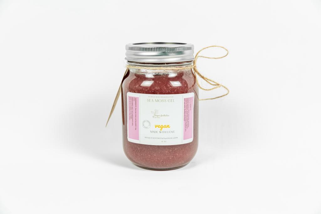16 oz. Jar Sea Moss Elderberry Infused