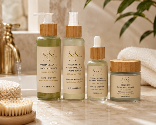 The Transparent Collection (matcha infused hydration)