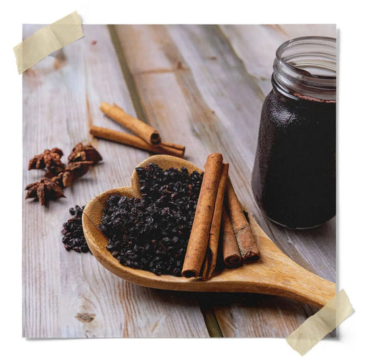 Organic Elderberry Syrup (Sambucus Nigra)